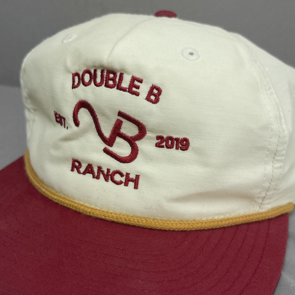 Double B Hat Co Boko Texas Ranch Hat Strapback One Size Fort Worth - Picture 2 of 5